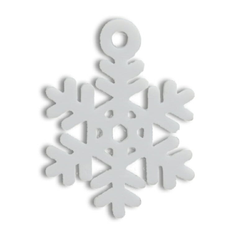 アクリルチャーム 雪の結晶1・5cm 厚さ2mm 選べる豊富なカラー アンシャンテラボ / スノーフレーク snowflake 冬 クリスマス アクセサリーパーツ ピアス イヤリング ブレスレットハンドメイド材料 レジン資材【ゆうパケット対応】