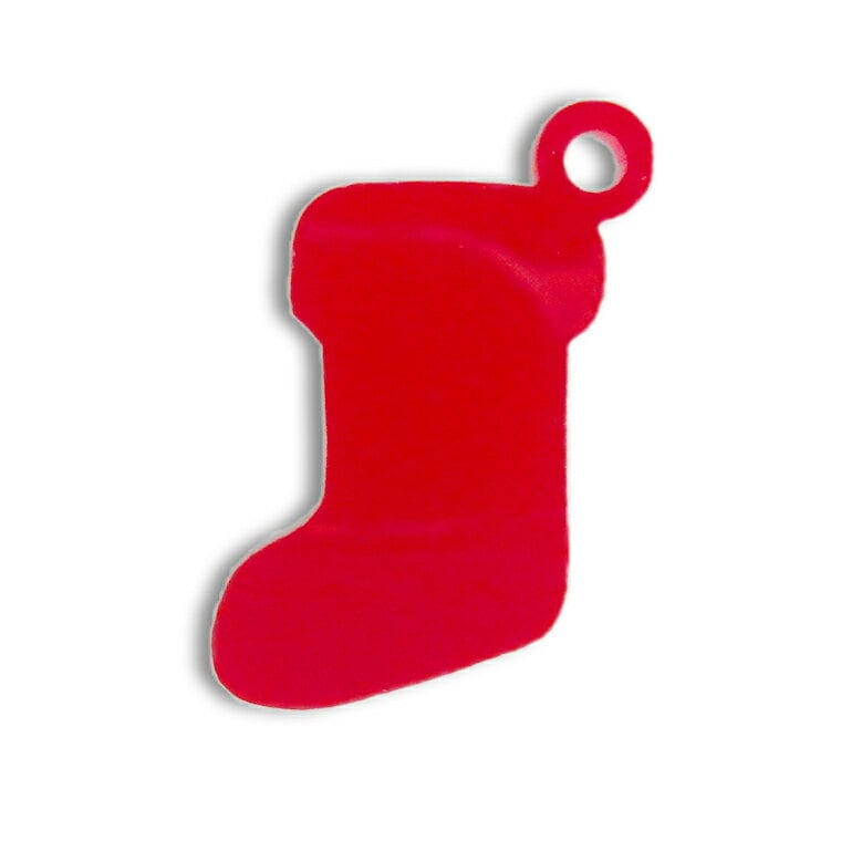 アクリルチャーム くつ下 5cm 厚さ2mm 選べる豊富なカラー アンシャンテラボ / 靴下 靴した くつした クリスマス ソックス アクセサリーパーツ ピアス イヤリング ブレスレットハンドメイド材料 レジン資材【ゆうパケット対応】