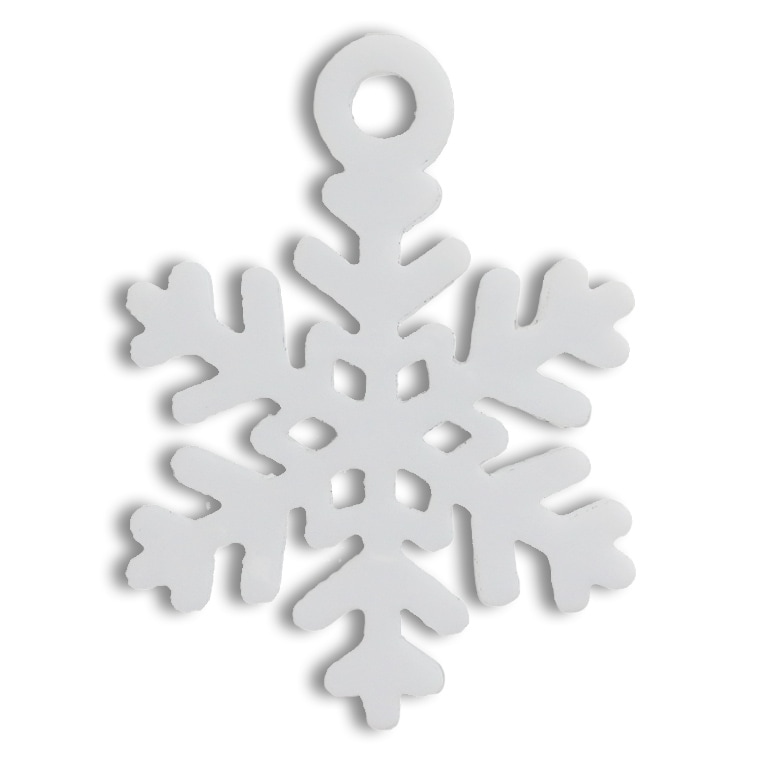 アクリルチャーム 雪の結晶3・5cm 厚さ2mm 選べる豊富なカラー アンシャンテラボ / スノーフレーク snowflake 冬 クリスマス アクセサリーパーツ ピアス イヤリング ブレスレットハンドメイド材料 レジン資材【ゆうパケット対応】