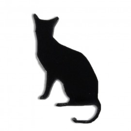 レジン台 猫8 座り猫 2cm アクリル製 選べる豊富なカラー アンシャンテラボ / アクセサリーパーツ 猫 ピアス イヤリング ブレスレット ハンドメイド材料 レジン資材 プレゼント 飾り【ゆうパケ