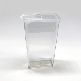 51×29×12mm 1個入 クリアケース / 開け口付き パカパカ式 携帯用 ビーズケース ラインストーンケース レジン封入資材入れ 小物入れ ネイル【ゆうパケット対応】|ハンドメイド用工具|その他