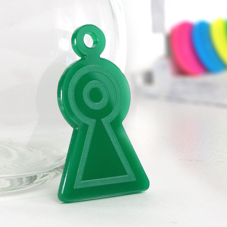 3cm アンシャンテラボ アクリルチャーム 古墳 厚さ：2mm 選べる豊富な 