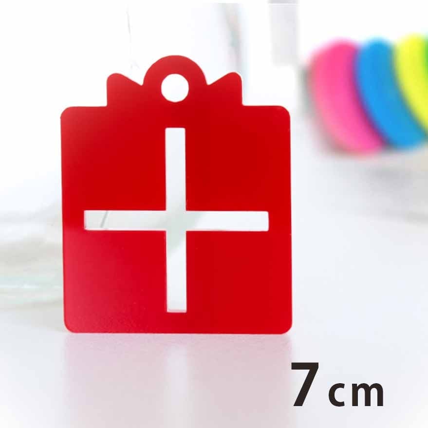 アクリルチャーム プレゼント正方形 7cm 厚さ2mm 選べる豊富なカラー アンシャンテラボ / ゲーム アクセサリーパーツ ピアス イヤリング キーホルダー ハンドメイド材料 レジン資材 【ゆうパケット対応】