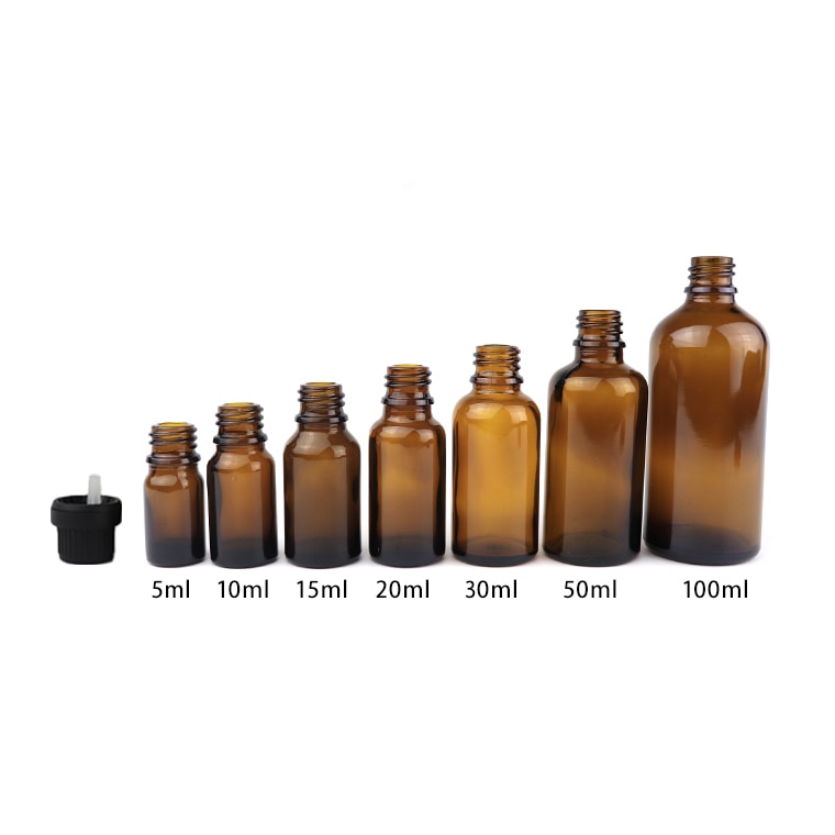 アロマ遮光瓶 （茶色）20ml/14本 アロマ遮光瓶 （茶色）10ml/34本 hm-40-95-c.jpg