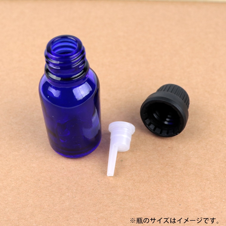 15ml 10本セット 遮光瓶 茶色 ドロッパー付 28mm×65mm Φ10.5mm / 遮光