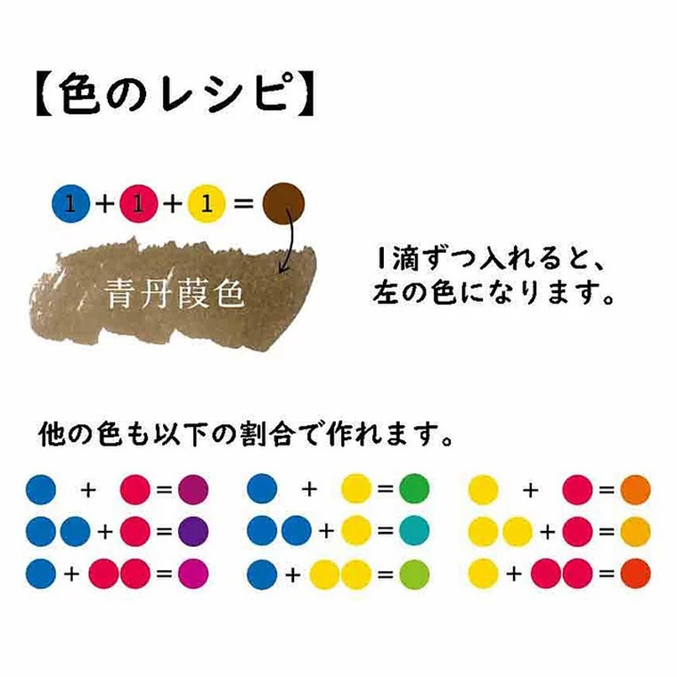 東山】 奈良まほろばインク 1セット / インク ブレンド なら 奈良 ナラ