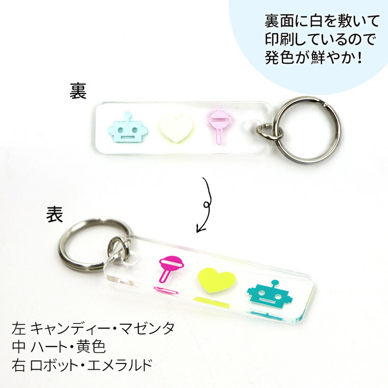 概念マーク キーホルダー アクリル製 アンシャンテラボ / オリジナル