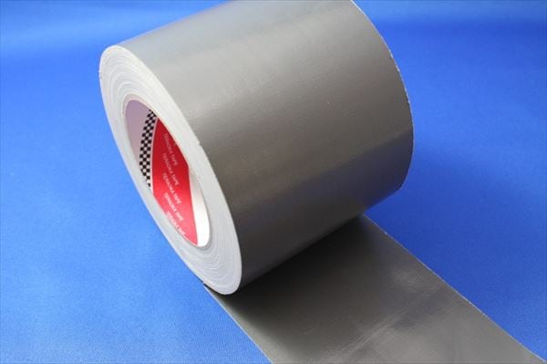 寺岡 145 オリーブカラー布テープ 100mmX25m 1箱 18巻入 灰・グレー