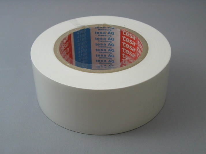 【とまちゅう】テープ二箱 テサ 4169PV8 ラインテープ 50mmX33m 1箱 36巻入 白 | 安全関連テープ