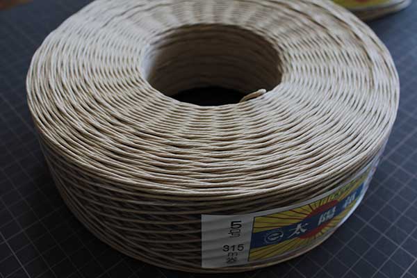紙ひも 5号 約1.3mmx315m巻 100個入 | 梱包・包装資材,PPひも/自動結束