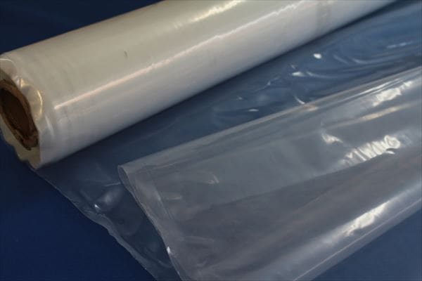 国産 透明ポリシート 0.1mmX950mmX50m巻 1梱包 5本セット | 養生シート 