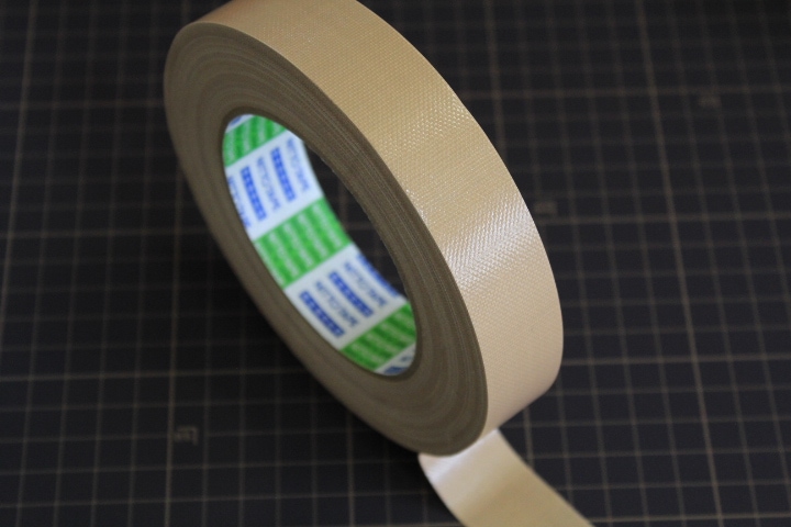 ニトクロス®テープ No.7503 25mm×25m 茶 60巻 養生用 ニトクロステープ No.7503 さんご 25mm×25m 1箱(60巻入り