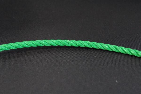 ポリエチレンロープ 6mmX200m巻 緑・グリーン | 作業用品,作業用ロープ