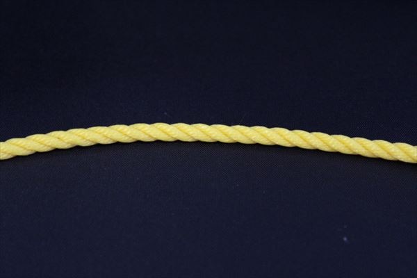 ポリエチレンロープ 12mmX200m巻 黄色（イエロー） | 作業用品,作業用 