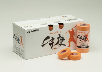 カモ井 弁慶 建築塗装用マスキングテープ 12mmx18m 1箱 100巻入 | 工業 カモ井 弁慶 建築塗装用マスキングテープ 12mmx18m 1箱 100巻入 | 工業