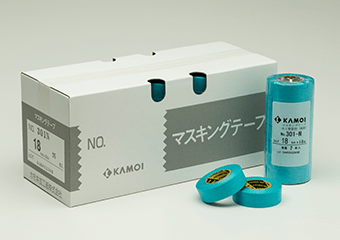 カモ井加工紙 301-N 木工塗装用マスキングテープ 50mmx18m 1箱 20巻入
