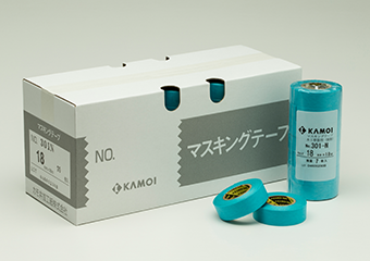 カモ井加工紙 301-N 木工塗装用マスキングテープ 50mmx18m 1箱 20巻入