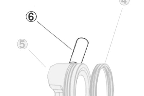  6.PIN, PISTON ピストンピン [GROM グロム ボアアップキット(ED12100K26A01）：補修部品]
