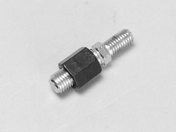 汎用 ラジカルミラー用 アダプター 10ｍｍ 上正ネジ 下正ネジ 補修