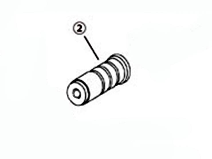 【レース専用】 2.BAR STEP[バックステップキット(EF650K26J1)：補修部品]