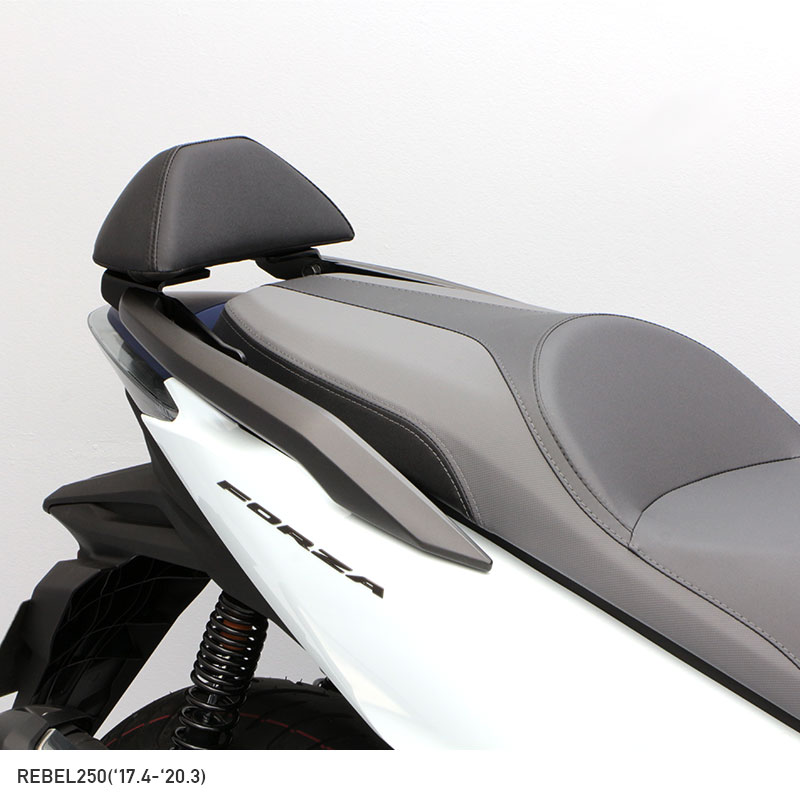 FORZA('18.7～)  バックレストキット（ブラック）