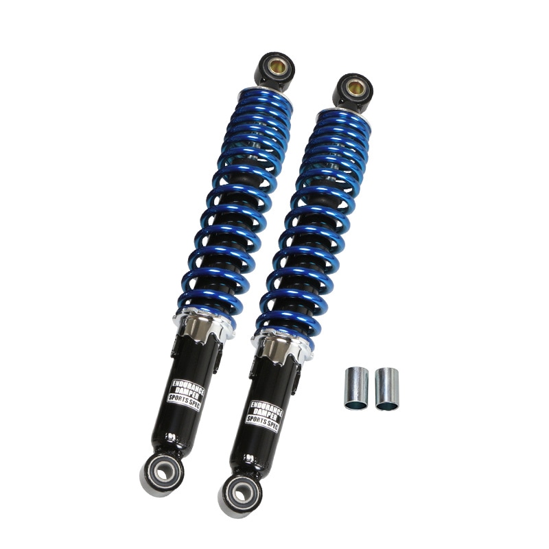 スーパーカブC125 JA58 JA48  リア サスペンション 黒ボディ/青スプリング / リヤショック