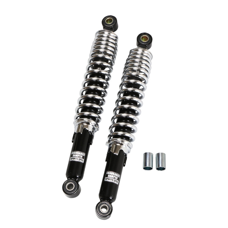 スーパーカブC125 JA58 JA48  リア サスペンション 黒ボディ/メッキスプリング / リヤショック  