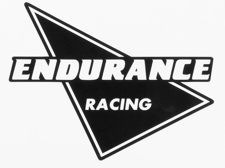 ENDURANCE クリアロゴステッカー