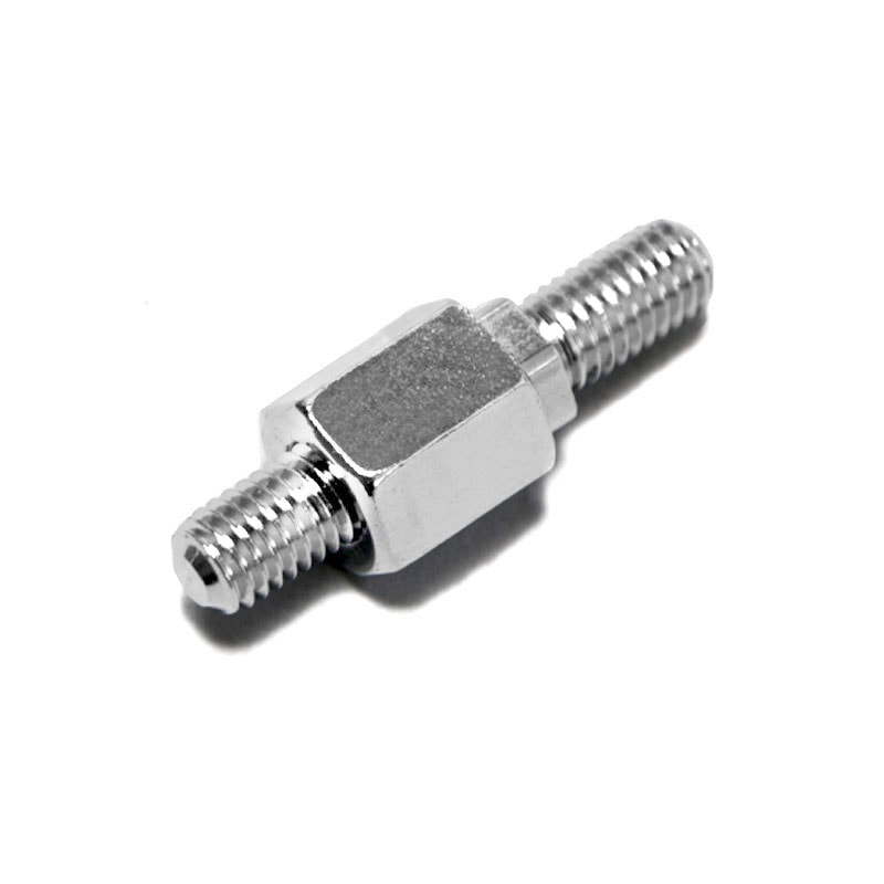汎用 ラジカルミラー用 アダプター8ｍｍ 上逆ネジ 下正ネジ メッキ
