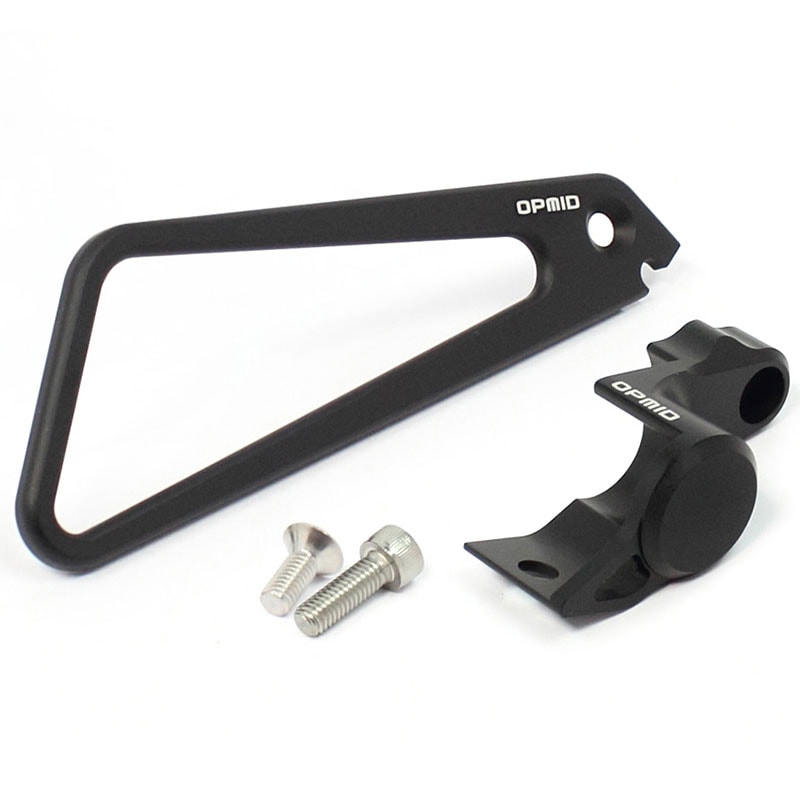 OPMID オプミッド モンキー125 MONKEY125 フロントホースガイド＆O2センサーガード セット ブラック