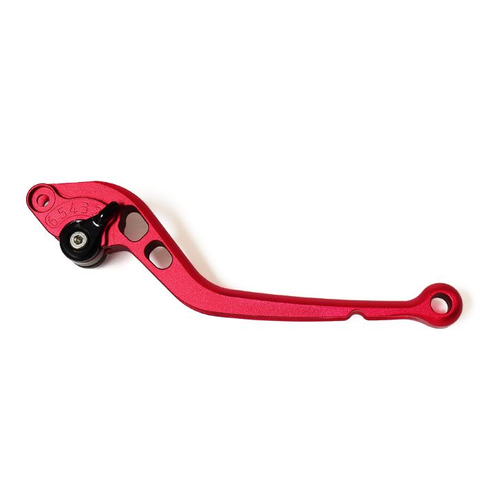 アジャスタブルレバー ツヤケシ 右レバー レッド