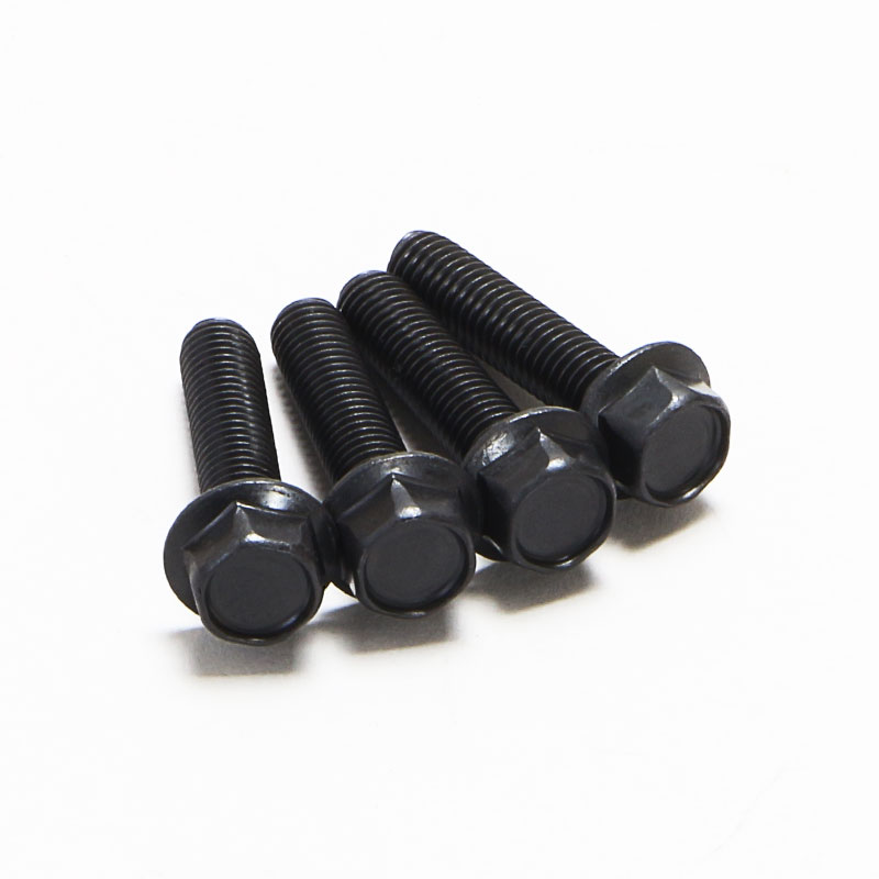 フランジボルト M8×35mm/4本セット(ブラック)