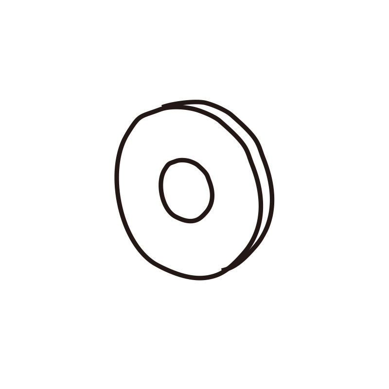 【レース専用】WASHER PLAIN 7MM [バックステップキット補修部品]