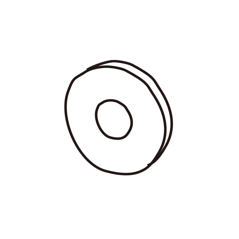 【レース専用】WASHER 6×13 [バックステップキット補修部品]