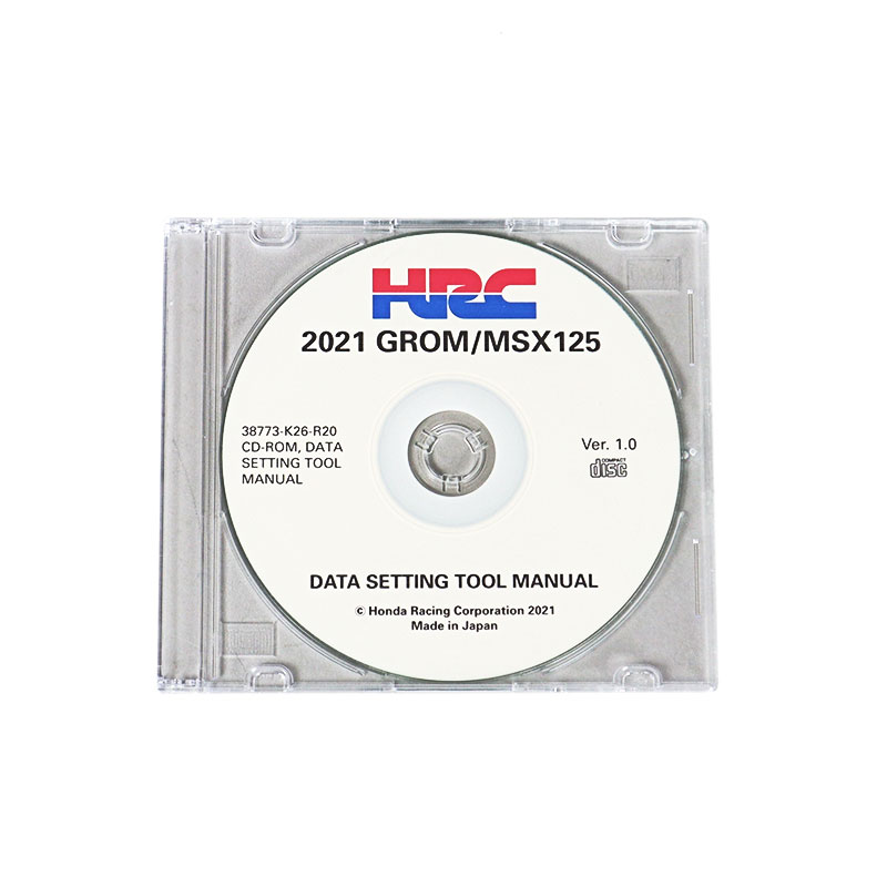 CD-ROM DATA SETTING TOOL MANUAL【お取り寄せ品】
