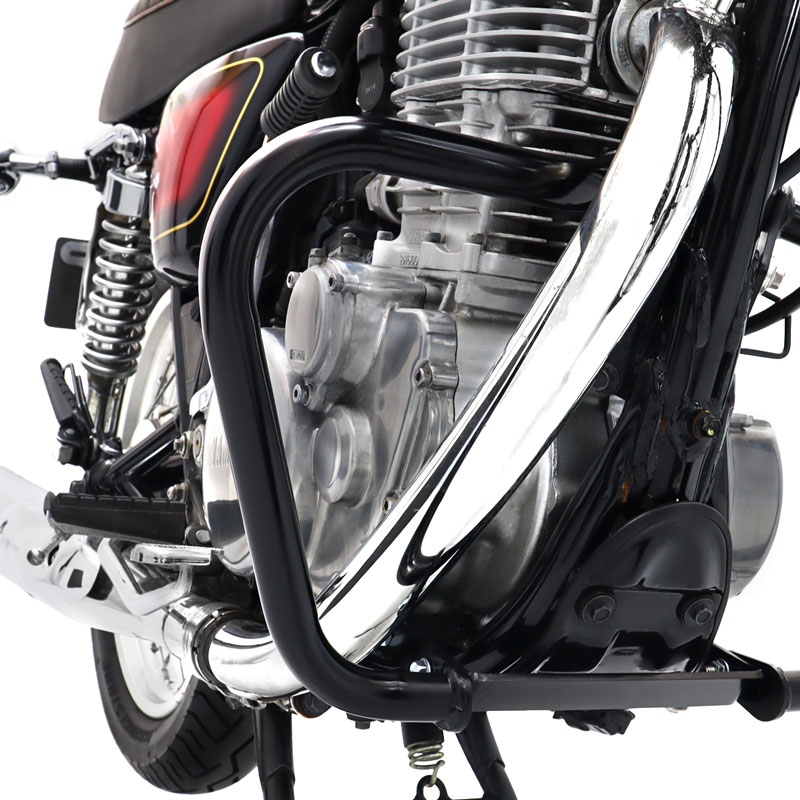 SR400 RH03J RH16J エンジンガード ブラック