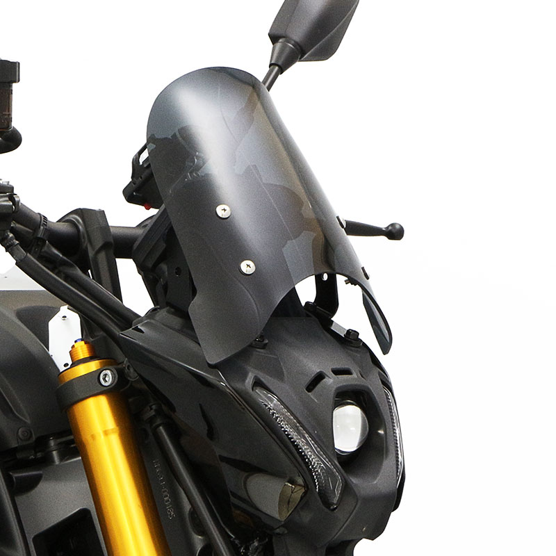 MT-09 MT-09 SP RN69J メーターバイザーセット(スモーク)＋取り付けキット