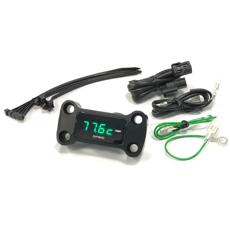 OPMID オプミッド モンキー125 JB02 GROM JC61 JC75 CT125 JA55 OPM トップインジケーター サーモメーター ブラック【お取り寄せ品】