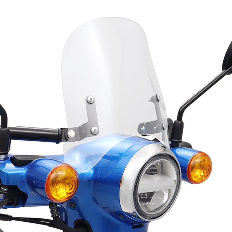  スーパーカブ110 JA59 メーターバイザーセット（クリア）＋取り付けキット