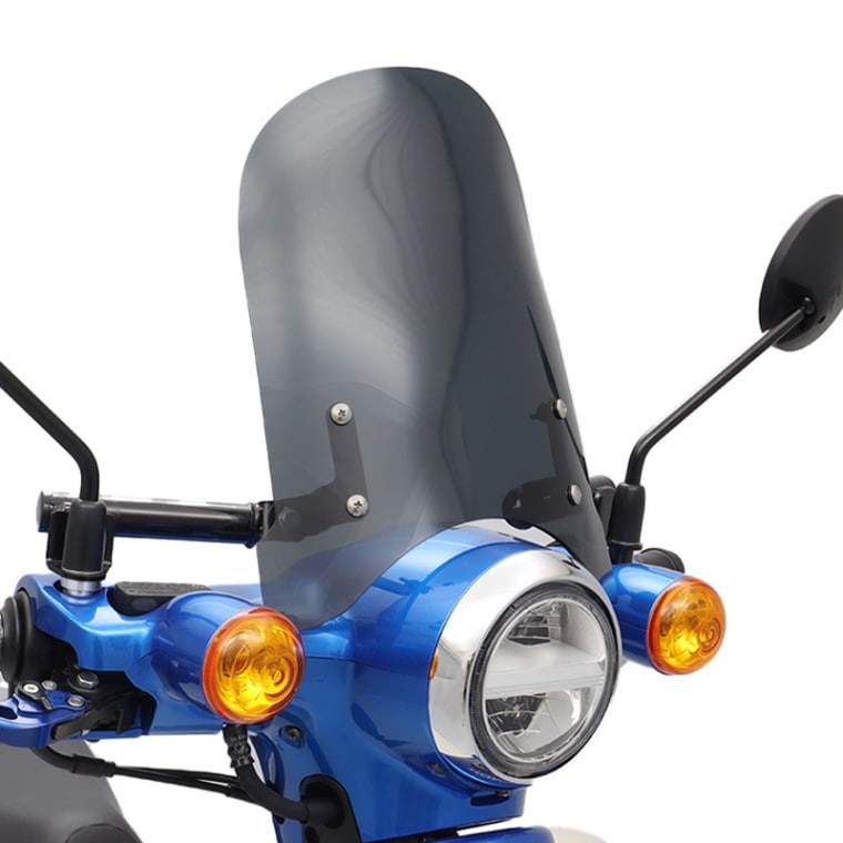  スーパーカブ110 JA59 メーターバイザーロングセット（スモーク）＋取り付けキット