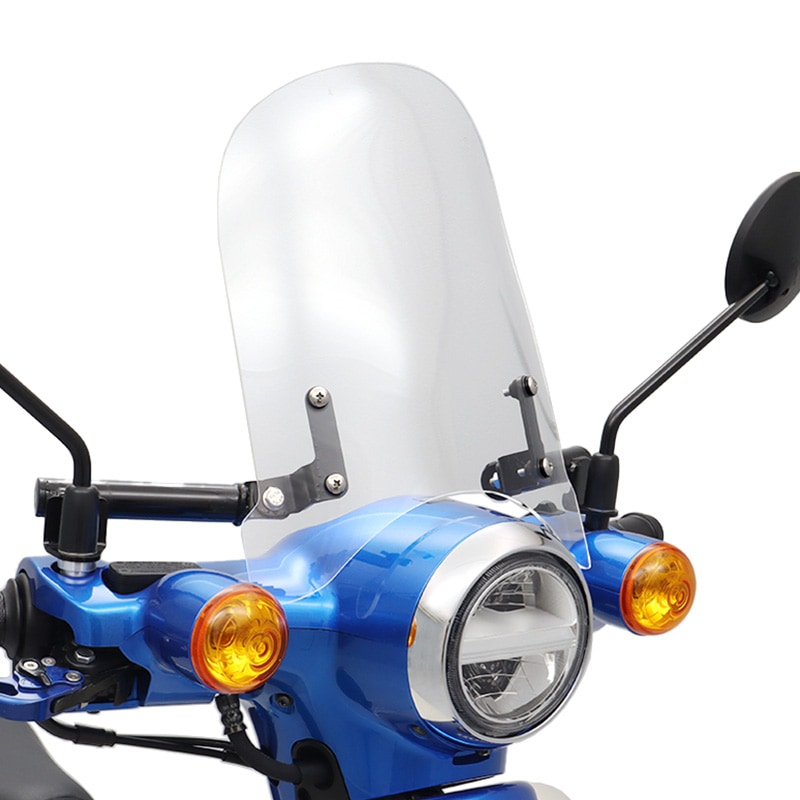  スーパーカブ110 JA59 メーターバイザーロングセット（クリア）＋取り付けキット