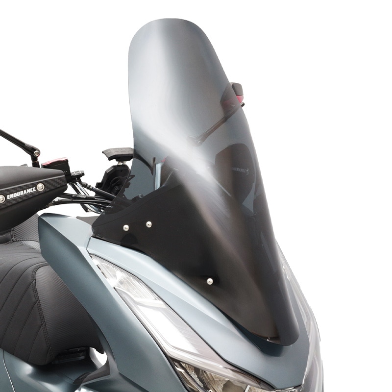 PCX JK05 ('23.1～'25.2) ('21.1～'23.1) PCX160 KF47 ('23.1～'25.2) ('21.1～'23.1) ロングウインドスクリーン (スモーク)