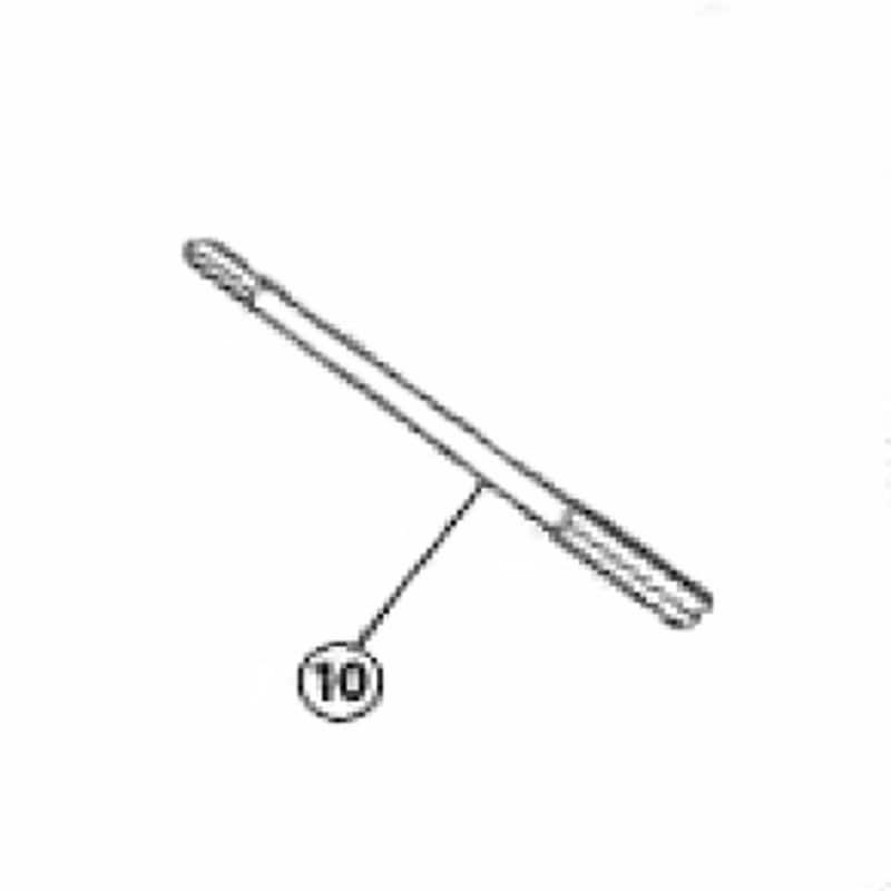 【レース専用】10. ROD CHANGE 198MM[バックステップキット補修部品]