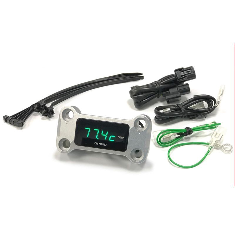 OPMID オプミッド モンキー125 JB03 CT125 JA65 ダックス125 JB04 GROM JC92 OPM トップインジケーター サーモメーター シルバー【お取り寄せ品】