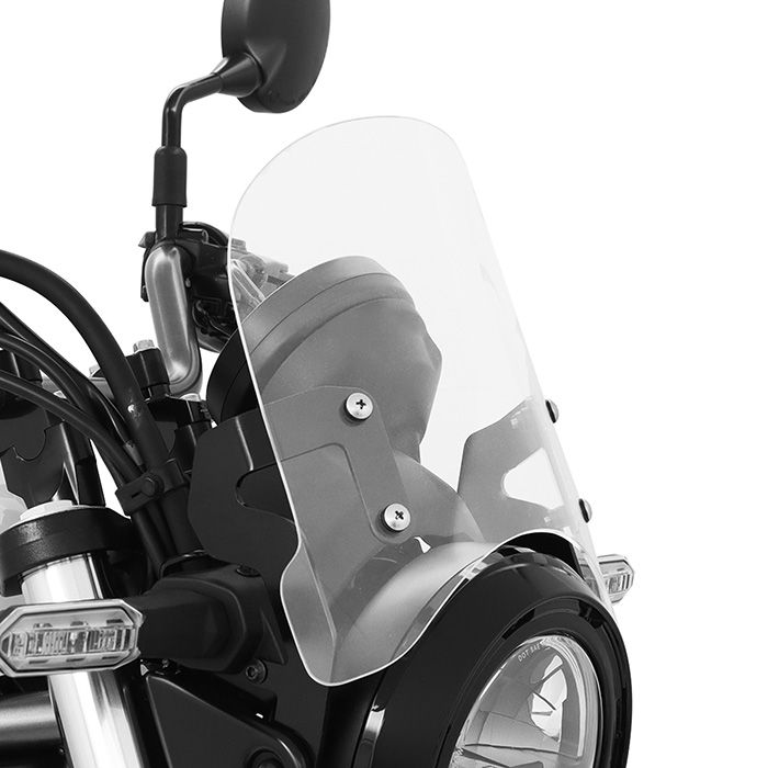 ELIMINATOR EL400A メーターバイザーセット(クリア)＋取り付けキット