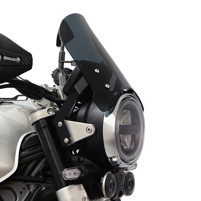 【4月末発売予定】CB1000F SC94 メーターバイザーロングセット（スモーク）＋取り付けキット