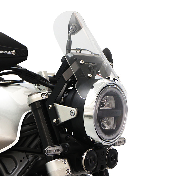 【4月末発売予定】CB1000F SC94 メーターバイザーロングセット（クリア）＋取り付けキット