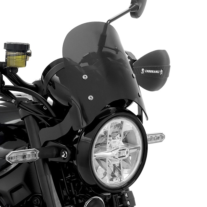 【10月上旬発売予定】Z900RS / SE ZR902A ZR900K ZR900C メーターバイザーセット（スモーク）＋取り付けキット