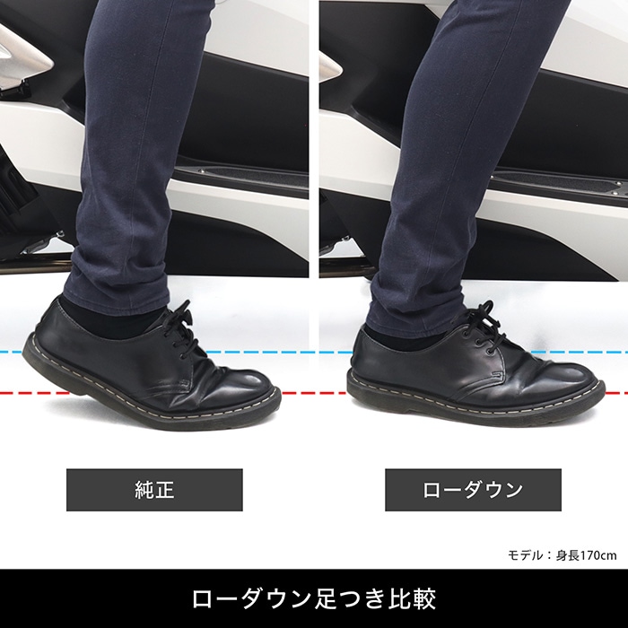 エンデュランス ローダウンキット 黒ボディ/メッキスプリング PCX JK05 エンデュランス ローダウンキット 黒ボディ/メッキスプリング