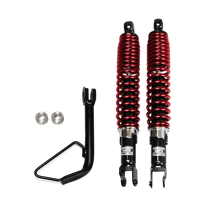 ジャンプ 切り売り PCX JK05 PCX160 KF47 ('25.2~) ローダウンキット (黒ボディ/赤